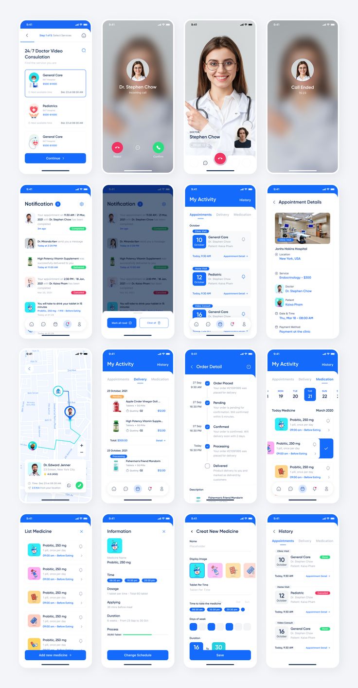 Medilab - Super Medical App UI Kit